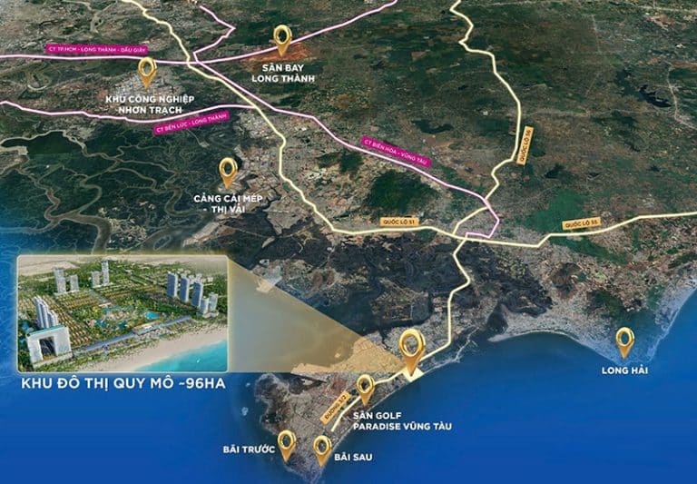 Vị Trí Dự án Sun Vũng Tàu